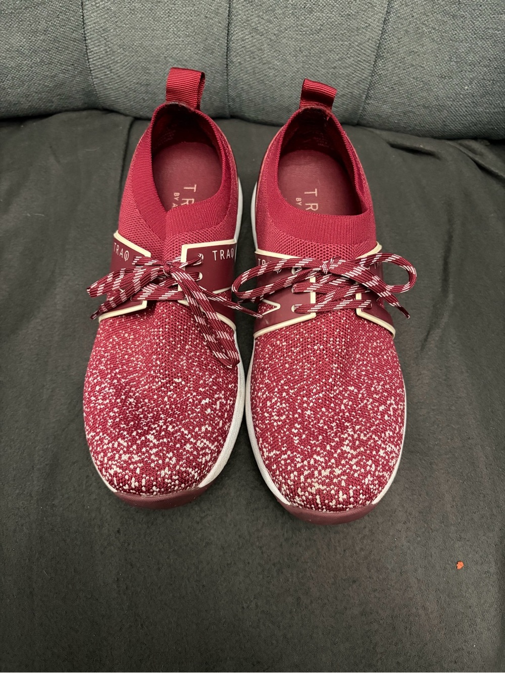 Alegria Traq Red and White Shoes Size 39